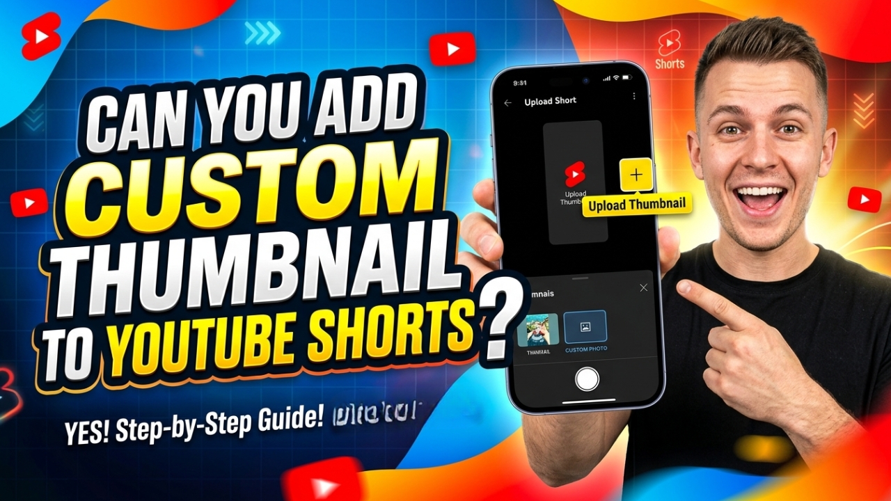 Can You Upload Custom Thumbnail for YouTube Shorts 2026