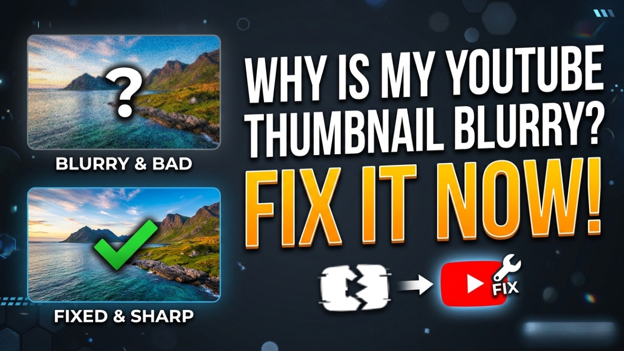 Why is My YouTube Thumbnail Blurry