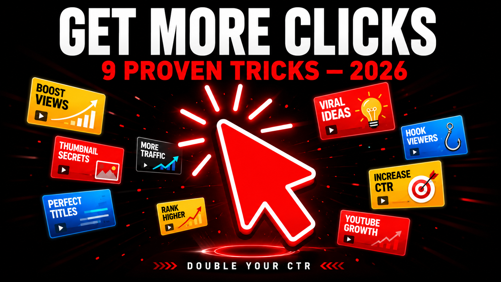 How to get more clicks on YouTube thumbnails 2026 proven tricks