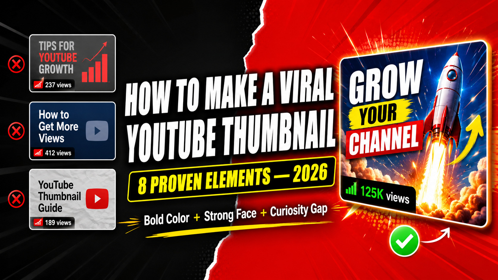 How to make a YouTube thumbnail go viral in 2026 proven formula